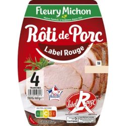 Fleury Michon Fm Roti Porc Cuit 4 Tr Lr 160G