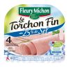 Fleury Michon 120G 4 Tranches Jambon Torchon Fin