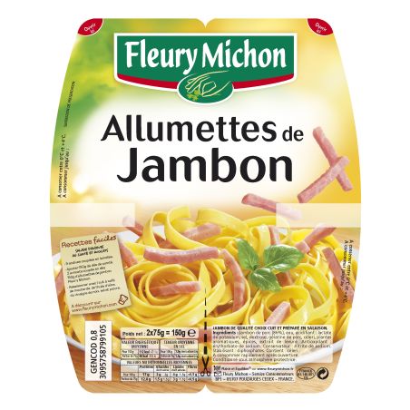 Fleury Michon Allumette Jambon 2X75G