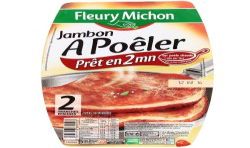 Fleury Michon 160G 2 Tranches Jambon A Griller/A Poeler Joel Robuchon