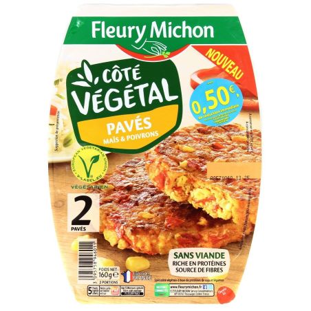 Fleury Michon Fm Pave Veget.Mais Poivx2 160G