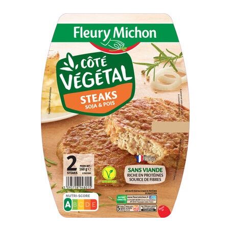 Fleury Michon Fm Steak Veget.Soja/Poisx2 160