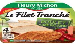 Fleury Michon Fm Filet Poulet Mexicain 150Gr