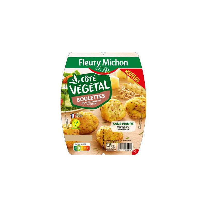 Fleury Michon 170G Boulettes Petit Epeautre