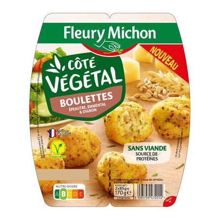 Fleury Michon 170G Boulettes Petit Epeautre