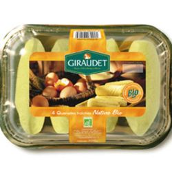 Giraudet Bq 4X80G Quenelle Nature Bio