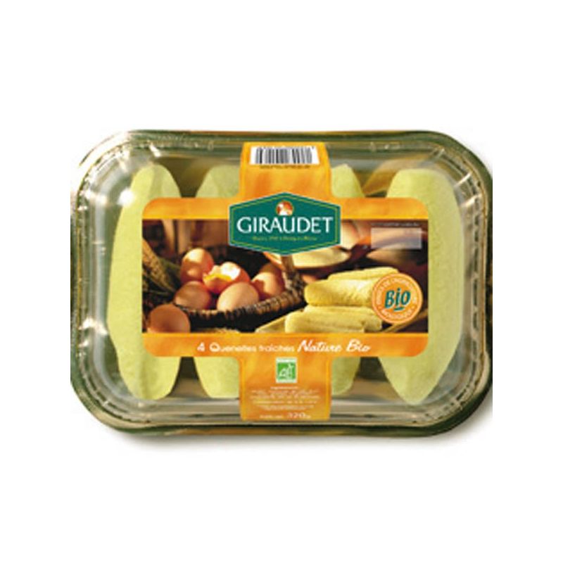 Giraudet Bq 4X80G Quenelle Nature Bio
