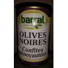 1Er Prix Bx.Olives Noires Confites Denoyautees 160G Barral