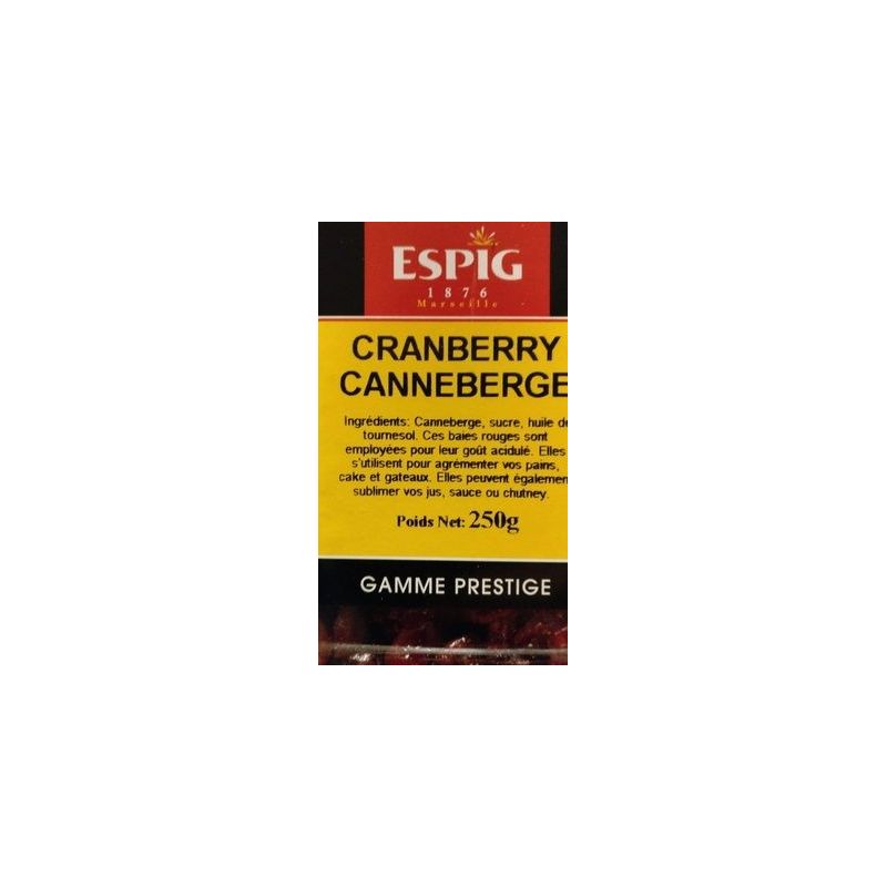 Espig 500G Pot Canneberge Prestige Cepasco