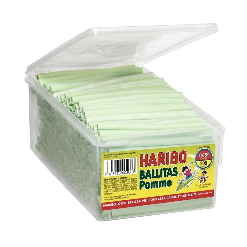 Haribo Ballitas Pomme200P 1.3K