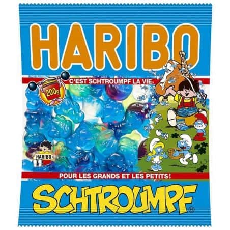 Haribo Saint 120G Schtroumpfs