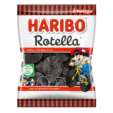 Haribo Rotella Réglisse : Le Sachet De 300G