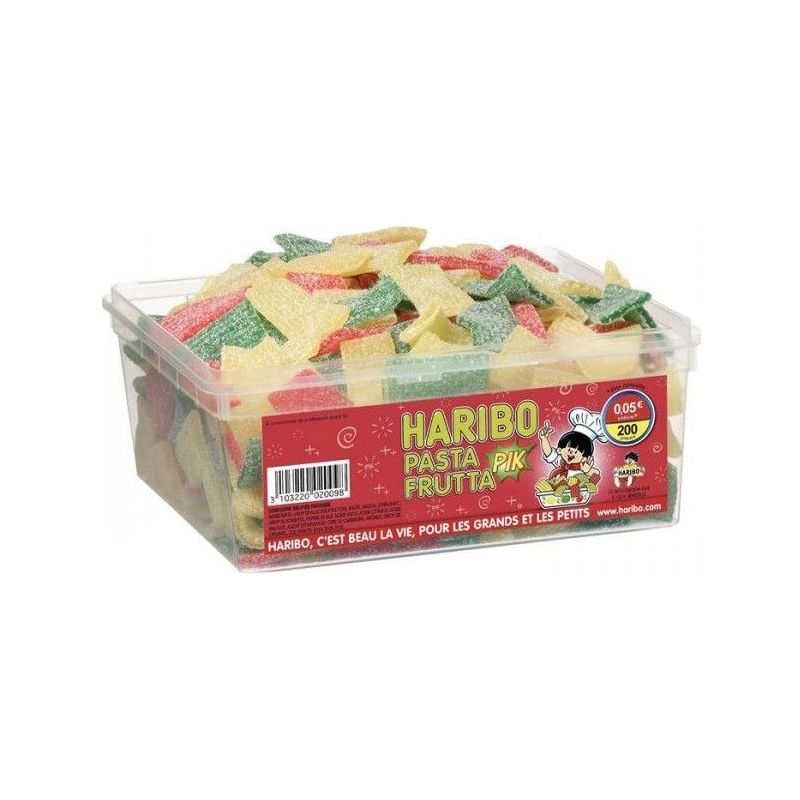 Haribo Bte 200 Pasta Frutta