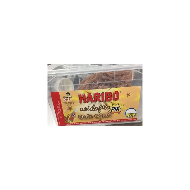 Haribo Tubo 300 Acidofilo Cola Pik 0Ï05