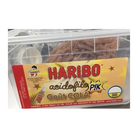 Haribo Tubo 300 Acidofilo Cola Pik 0Ï05
