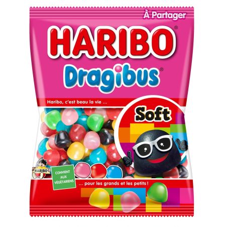 Haribo Bonbons Dragibus Soft : Le Sachet De 300 G