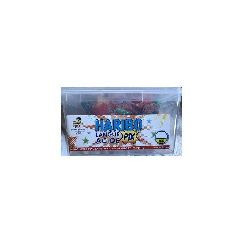 Haribo Tubo 105 Langue Acide Pik 0Ï10