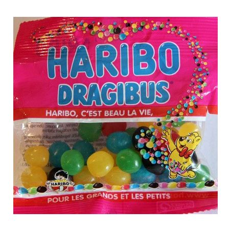 Haribo Tubo 30 Dragibus Mini Sac Het 0Ï60