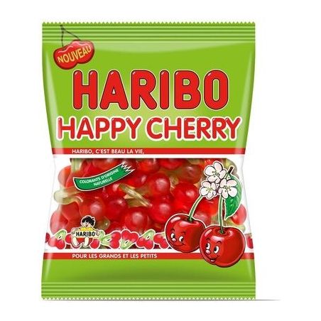 Haribo Bonbons Happy Cherry : Le Paquet De 220 G