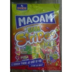 Haribo 200G Maoam Stripes Sour