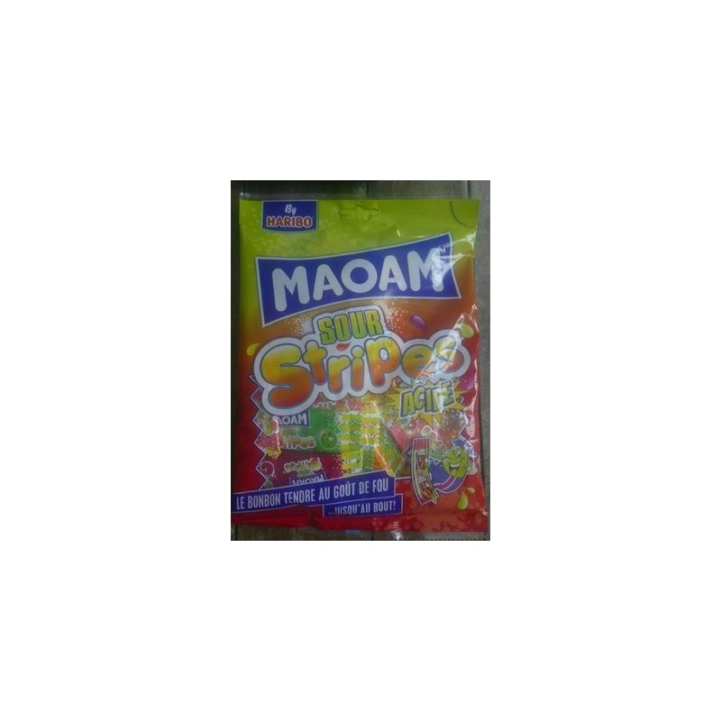 Haribo 200G Maoam Stripes Sour