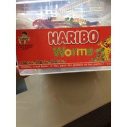 Haribo Tubo 150 Pcs Worms