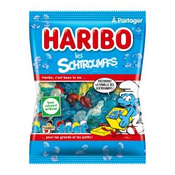 Haribo Bonbons Les Schtroumpfs : Le Sachet De 300 G