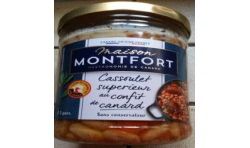 Maison Montfort Monf Cassou Confit Canard 750G