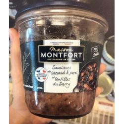 Maison Montfort Sauci Canard Lent320G