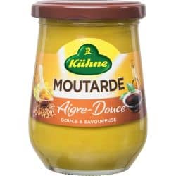 Kühne Moutarde Aigre-Douce : Le Bocal De 270 G
