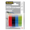 Scotch Adhésif Isolation Électrique 5Mx15Mm : Le Lot Assorti De 4 Couleurs