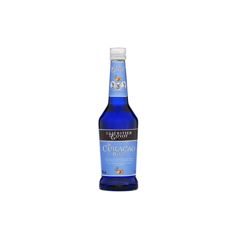 L'Heritier Guyot Liqueur Curaçao Bleu À L'Orange 20D : La Bouteille De 50 Cl