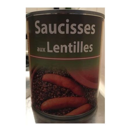 Pp No Name 4/4 Saucisses Aux Lentilles