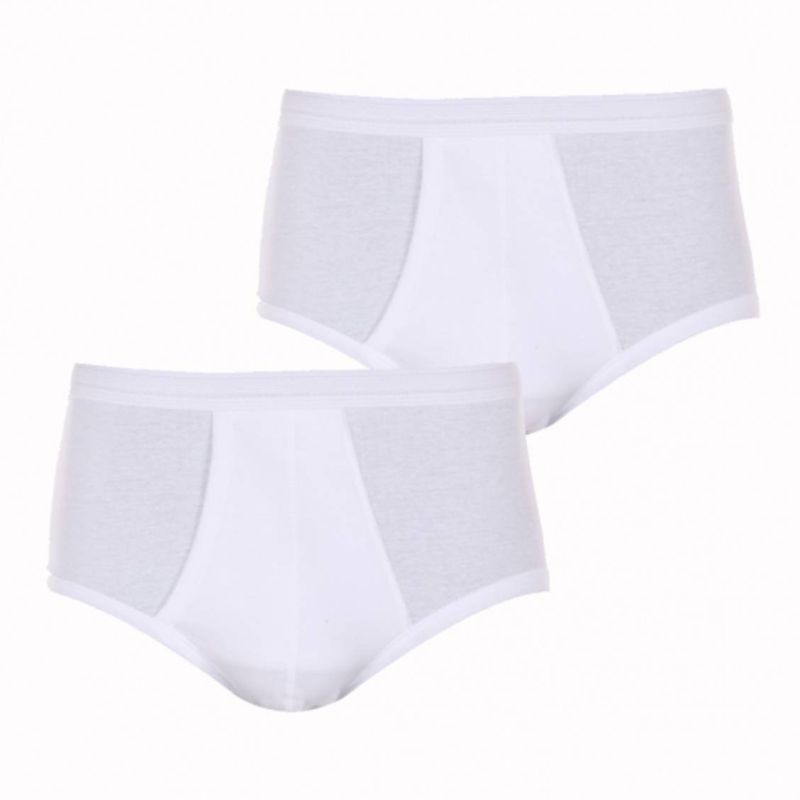 Eminence Lot De 2 Slips Taille Haute Blanc 5