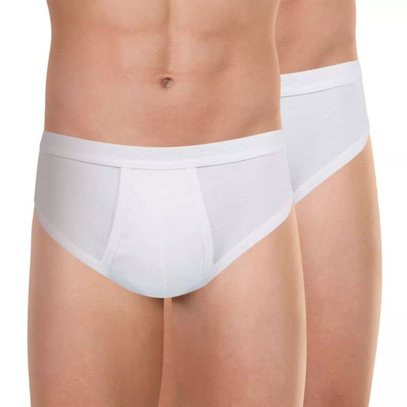 Athena Lifestyle Homme Lot De 2 Slips Taille Haute Ouverts Coton Bio 3