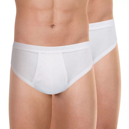 Athena Lifestyle Homme Lot De 2 Slips Taille Haute Ouverts Coton Bio 6