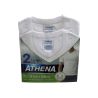 Athena T-Shirt Homme Blanc Col V T3 Coton Bio : Le Lot De 2 T-Shirts