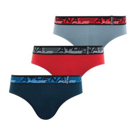 Athena Lot De 3 Slips Homme Pulse T2