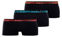 Athena Lot De 3 Boxers Homme Pulse Noir T6