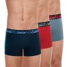 Athena Lot De 3 Boxers Pulse Homme Marine/Rouge/Gris T4