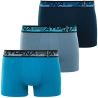 Athena Lot De 3 Boxers Pulse Homme Bleu/Gris/Marine T3