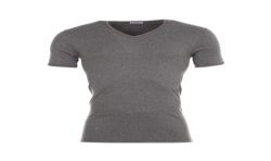 Eminence T-Shirt Homme Gris Col V En Coton Taille 3Xl : Le