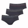 Eminence Slip Homme Noir Business T3 : Le Lot De 3 Slips