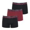 Athena Lot De 3 Boxers Seconde Peau Noir/Bordeaux/Noir Taille T2