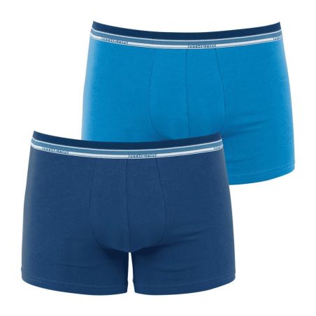 Athena Lot De 2 Boxers Homme Duo Eco Bleu/Marine T3