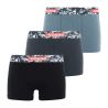 Athena Lot De 3 Boxers Garçon Color Enfant Noir/Gris/Noir Taille 10Ans