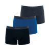 Eminence Lot De 3 Boxers Homme Sélection Noir/Bleu/Anthracite T5