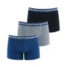 Athena Lot De 3 Boxers Homme Easy Style Indigo/Noir/Gris T3
