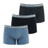 Athena Lot De 3 Boxers Pour Homme Easy Chic Bleu/Noir/Noir T3