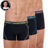 Athena Lot De 3 Boxers Homme Training Noir-Noir-Noir T2